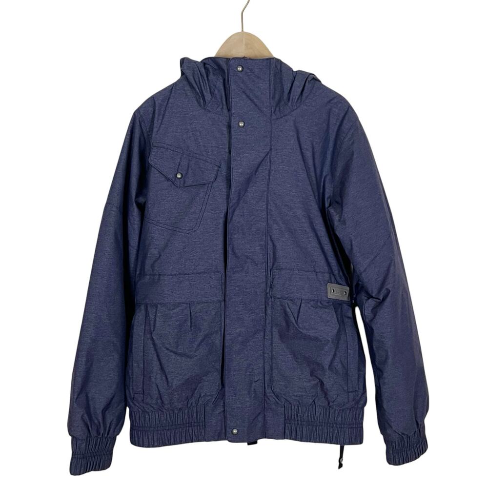 Burton Da Nang Dryride Hooded Women's Winter Jacket Blue Size Small